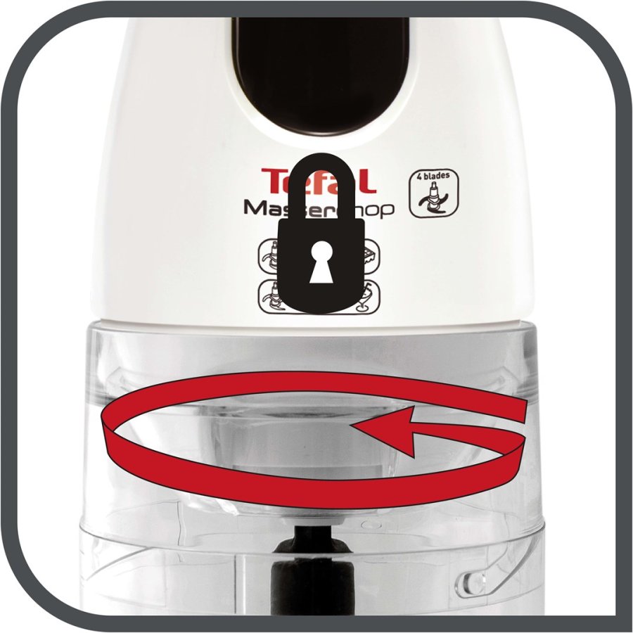 Tefal MB450B blender 0,5 L 500 W Transparent, Hvid #6