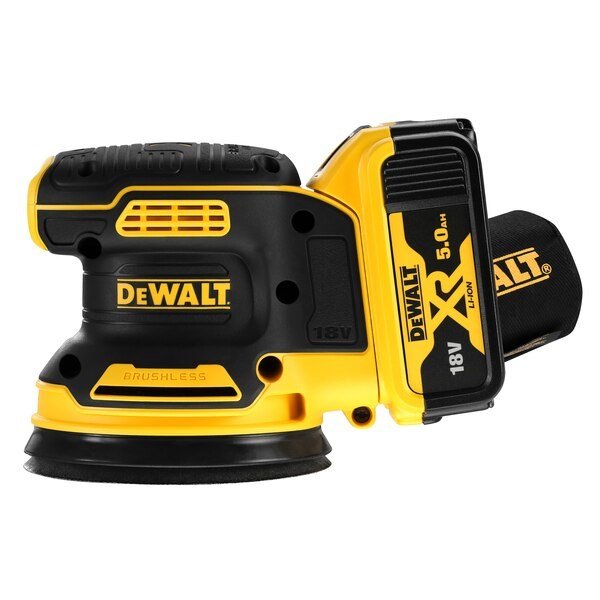 DeWALT DCW210P2-QW transportabel slibemaskine Rystepudser 12000 OPM Sort, Orange #5