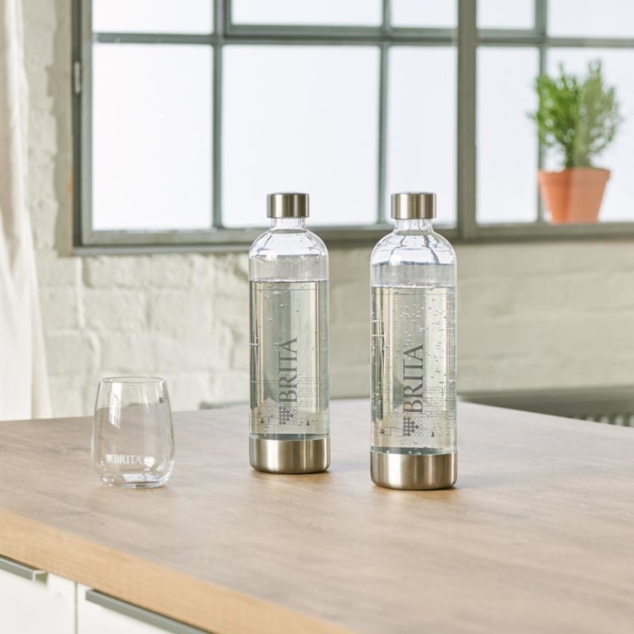 Filterflaske SodaOne Brita 1043722 Gennemsigtig Slvfarvet 1 L #4