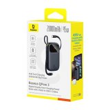 Baseus EnerFill FC31 Powerbank med digitalt display og 2 indbyggede USB-C-kabler 20000 mAh 45 W Sort #3