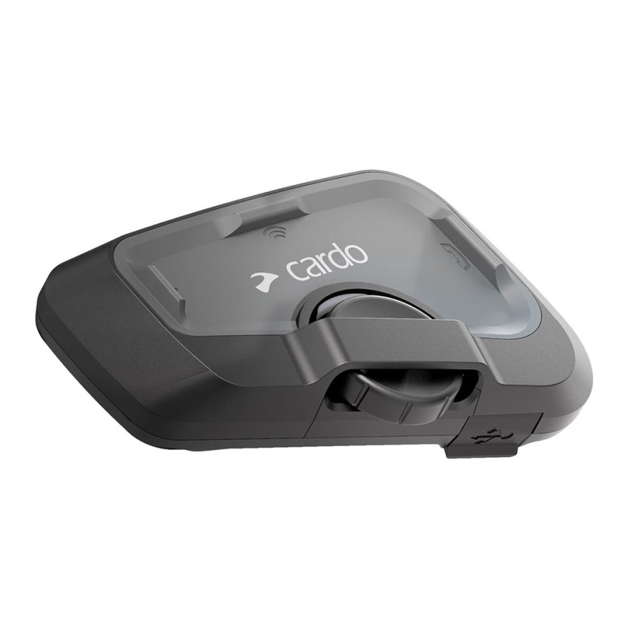 Cardo FRC4X003 motorcykel samtaleanlg 4 kanaler 1200 m Sort #2