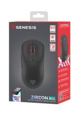GENESIS Zircon XIII mus Spil Ambidextrous RF Wireless + USB Type-C Optisk 26000 dpi #8