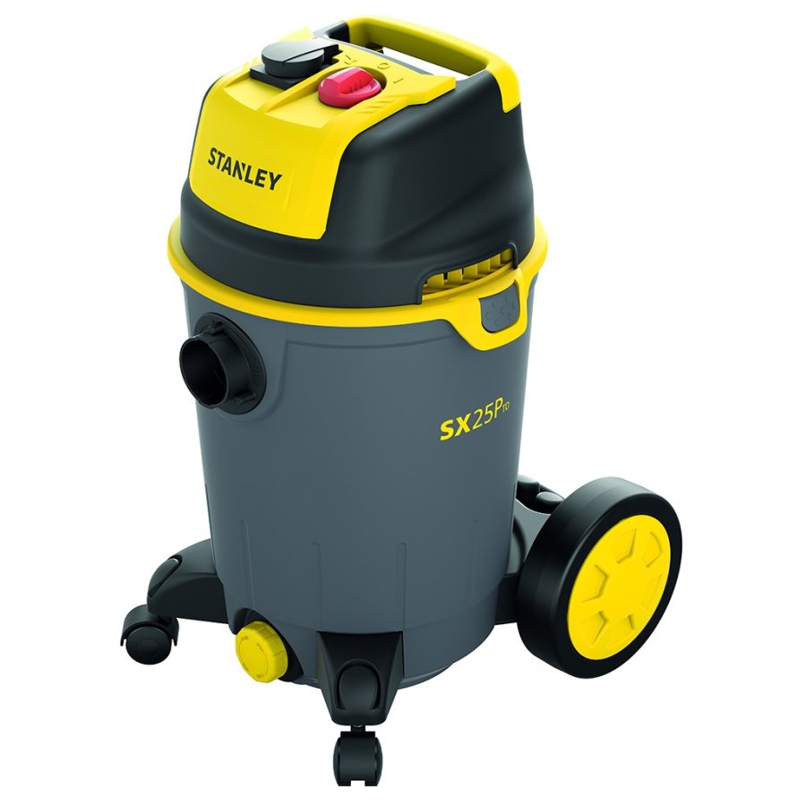 Stanley SXVC25PTDE stv-udsuger Sort, Gul 25 L #1