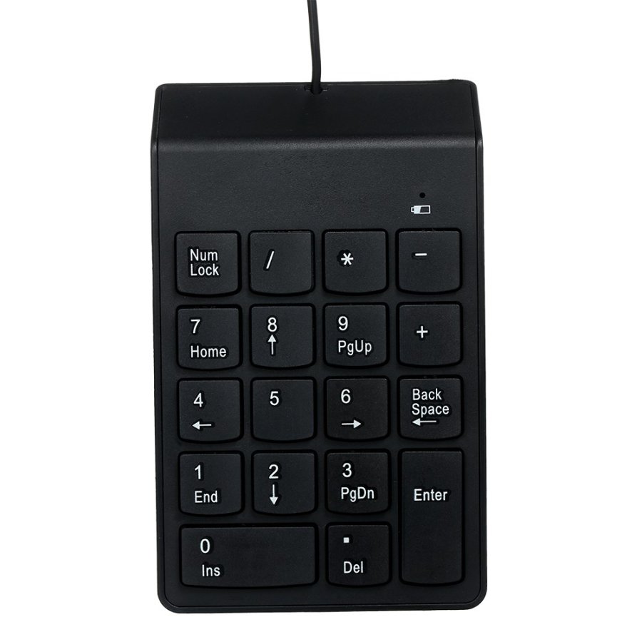 GEMBIRD KPD-U-03 USB numerisk tastatur, sort #2