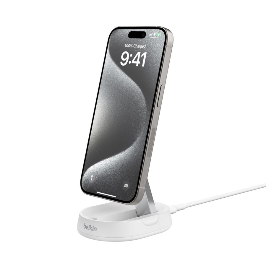 Belkin BoostCharge Pro Smartphone Hvid Vekselstrm Trdls opladning Hurtig opladning Indendrs #1