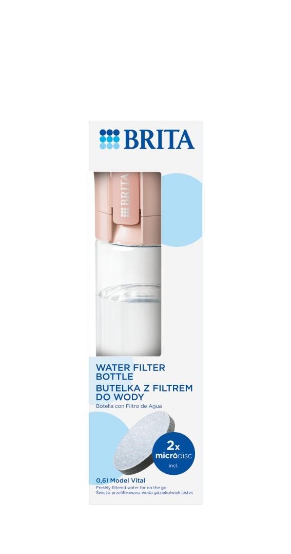 Brita Vital fersken 2-disk filterflaske #2