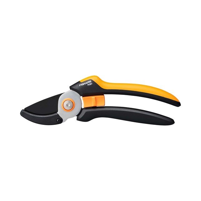 Fiskars Solid L P361 beskringssaks Ambolt Sort, Orange #1