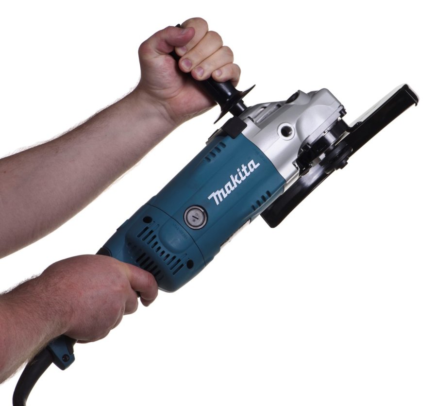 Vinkelsliber 2200W 230mm bl�d start MAKITA #5