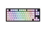 HATOR Skyfall Wireless 80 tastatur Spil USB + RF Wireless + Bluetooth QWERTY US engelsk Sort, Hvid #1
