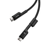 Baseus Fish-Eye USB C til USB C hurtigopladningskabel 1 m 100 W Sort #5