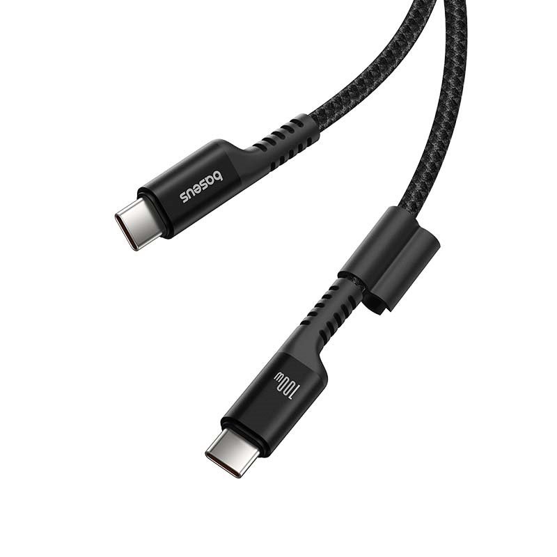 Baseus Fish-Eye USB C til USB C hurtigopladningskabel 1 m 100 W Sort #5