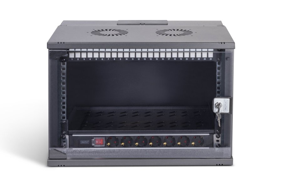 Digitus DN-49203-SET stativ 7U V�gmonteret stativ Sort #2