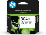 HP Original 304XL-blkpatron, trefarvet #1