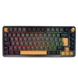 Marvo Titan 75 KG986W Wireless Mechanical Gaming Keyboard, Tri-Mode Connectivity, Wired, 2.4GHz & Bluetooth, Hot-Swappable Mechanical Switches, Vibrant RGB Backlighting, Full-Key Anti-Ghosting tastatur Spil QWERTY Engelsk Sort #1