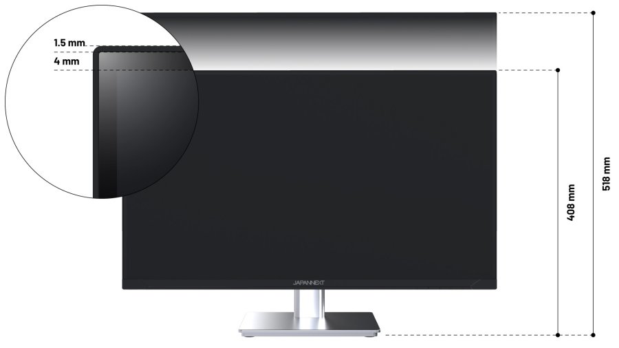 JAPANNEXT JN-I270WQHD300F-HSP computersk�rm 68,6 cm (27