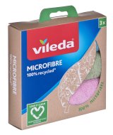 Mikrofiber rengringsklud Vileda 168310 Mikrofiber 3 Dele (3 enheder) #1