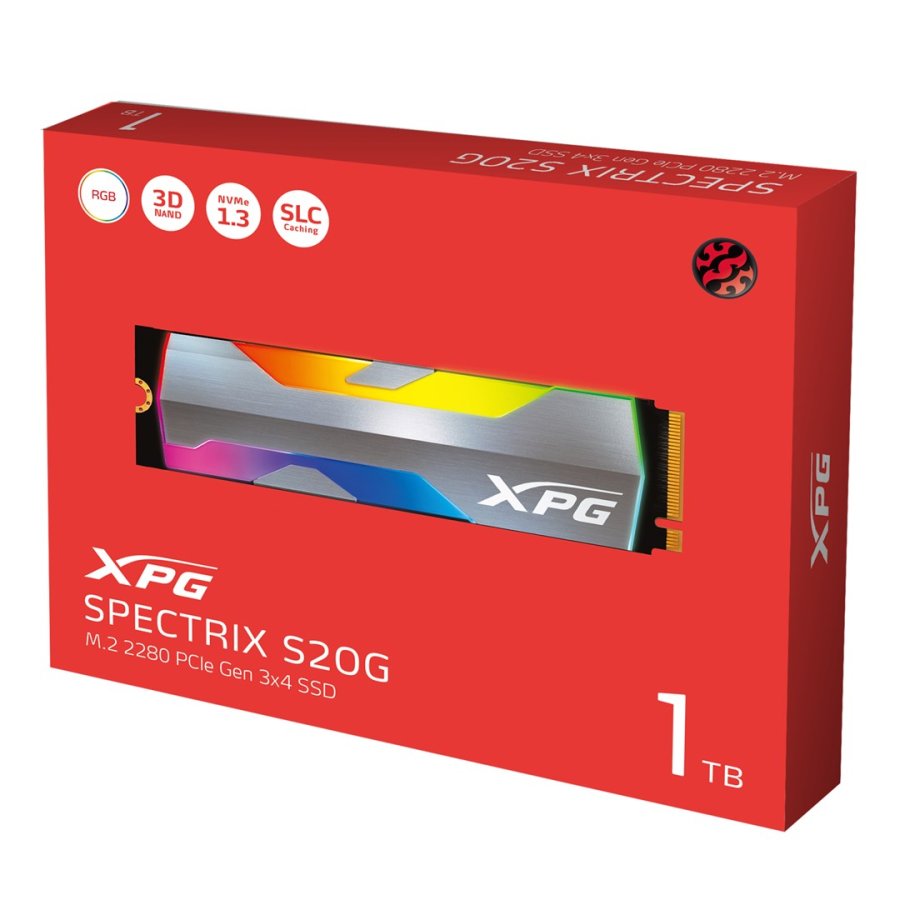 XPG SPECTRIX S20G M.2 500 GB PCI Express 3.0 3D NAND NVMe #7