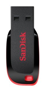 SanDisk Cruzer Blade USB-ngle 128 GB USB Type-A 2.0 Sort, Rd #2