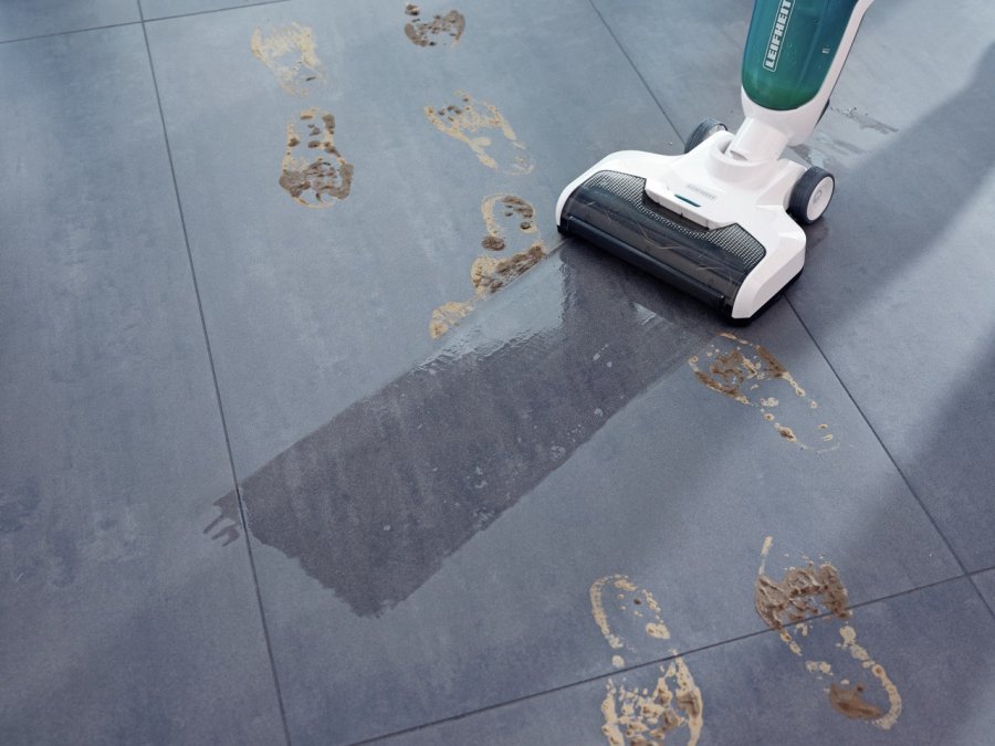 Leifheit Regulus Aqua PowerVac Stick vakuum Batteri Tr&vd Skum Posels Bl, Gr, Hvid #16