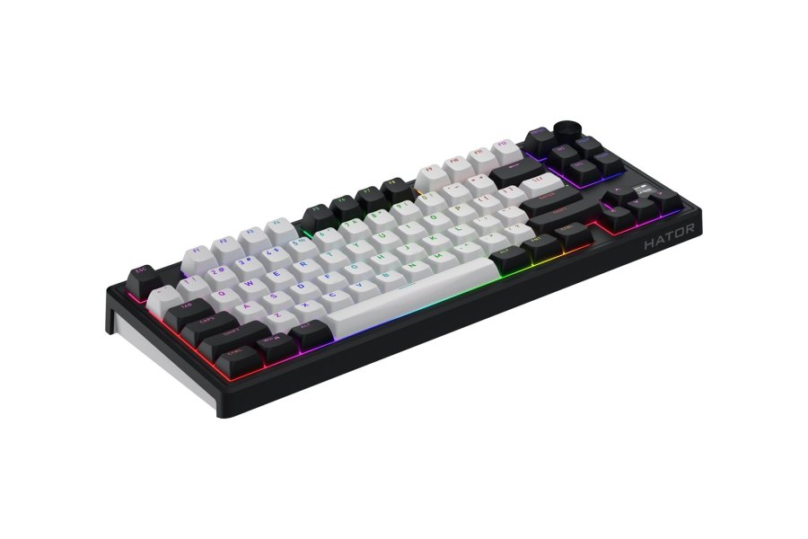 HATOR Skyfall 80 MAG ULTIMA 8K wireless tastatur Spil USB + RF Wireless + Bluetooth QWERTY US engelsk Sort, Hvid #4