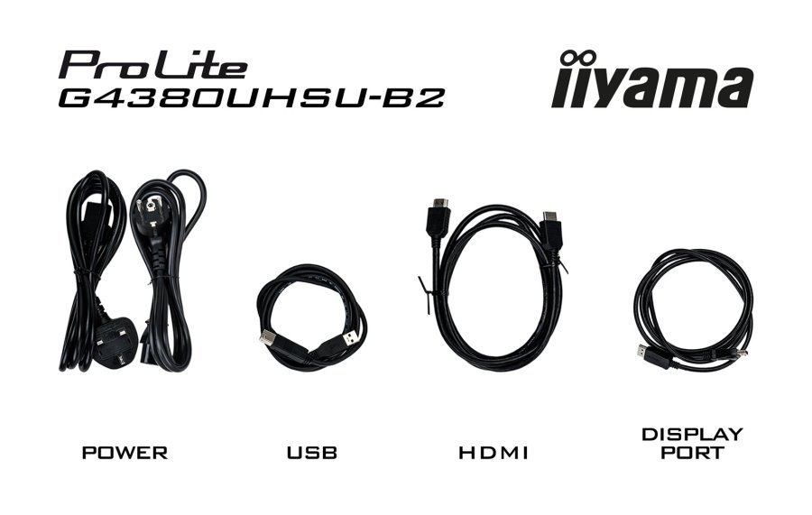 iiyama G-MASTER G4380UHSU-B2 computerskrm 108 cm (42.5