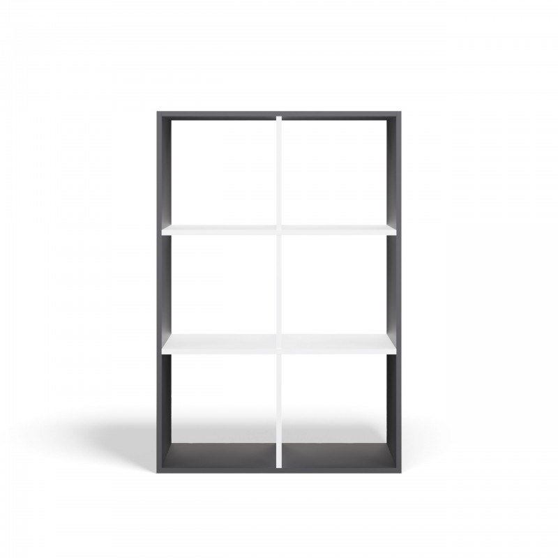 MALAX REOL 2X3 ANTRACIT/HVID #2