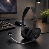 Esperanza EH115 hovedtelefoner/headset Ledningsf�rt Opkald/musik Sort #6