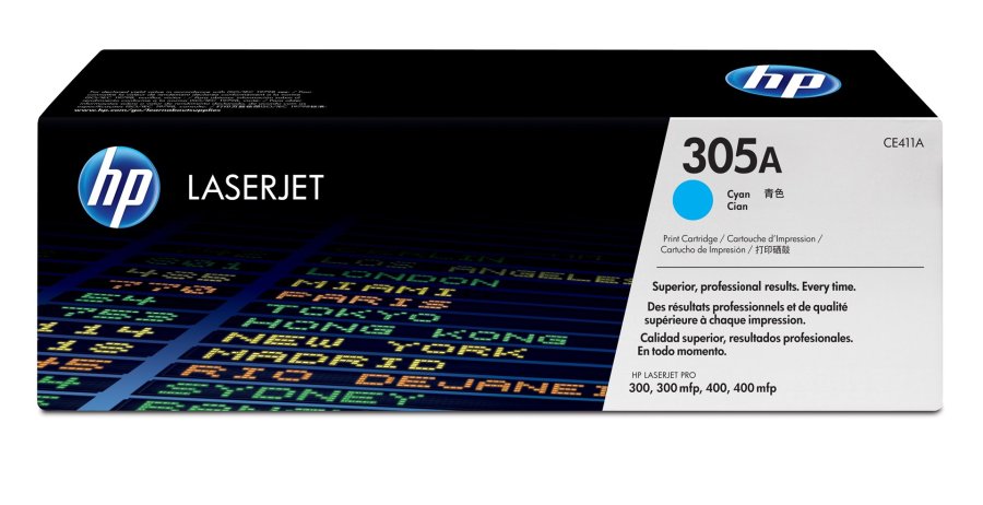 HP Original 305A LaserJet-tonerpatron, cyan #1