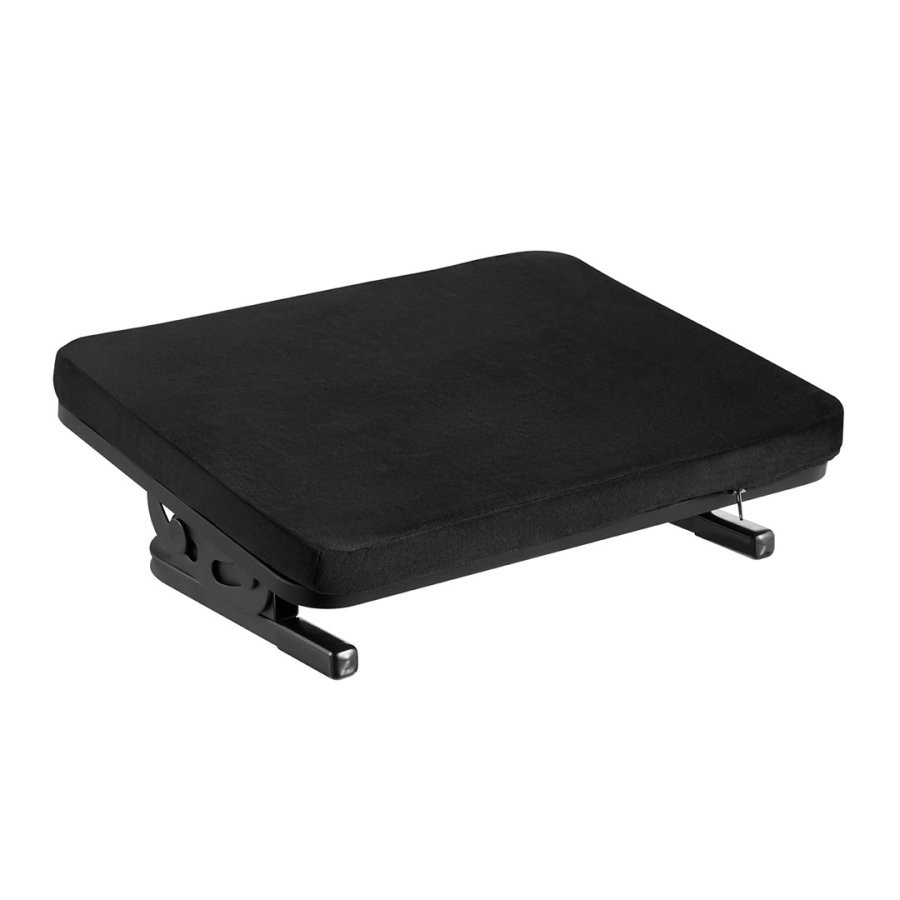 Maclean ergonomisk fodsttte, bensttte, trinls vinkelindstilling, aftagelig pude, MC-460 #2