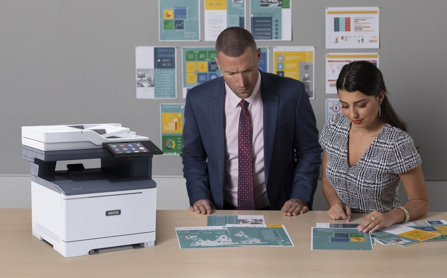 Xerox VersaLink C415, A4-format, 40 sider/min, dupleks kopiering/udskrivning/scanning/fax, PS3 PCL5e/6, 2 magasiner, 251 ark #11