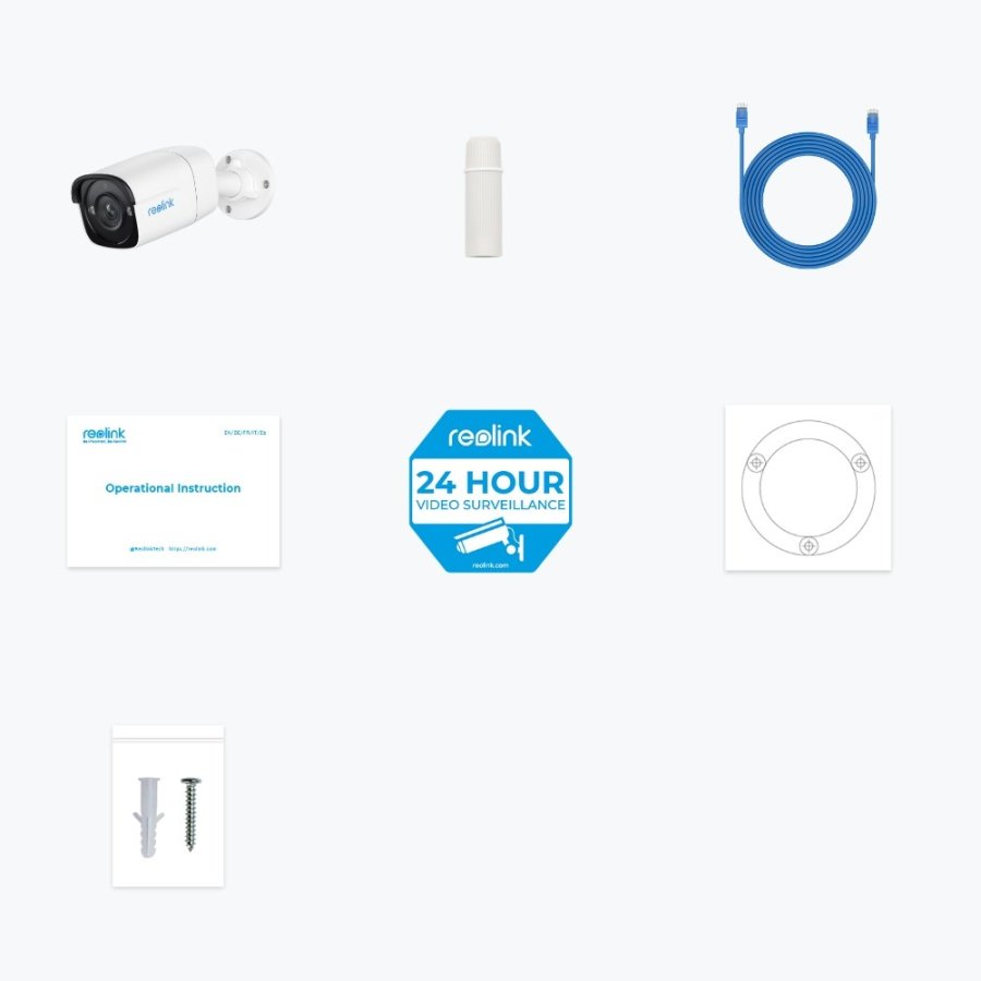 Reolink P320 Kugle (form) IP-sikkerhedskamera Indendrs & udendrs 2880 x 1616 pixel Vg #3