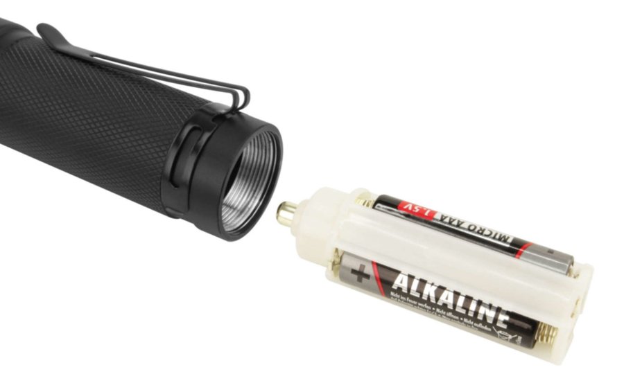 Ansmann T600FRB Sort Hnd lommelygte LED #8