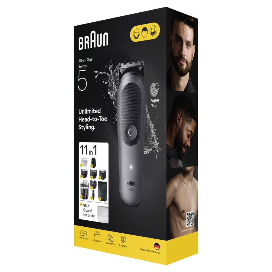 Braun 80789913 skg- og hrtrimmer Mrkegr 21 #4