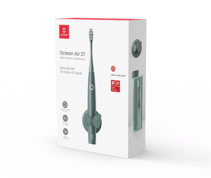 Oclean Air 2T sonisk tandbrste (grn) #2