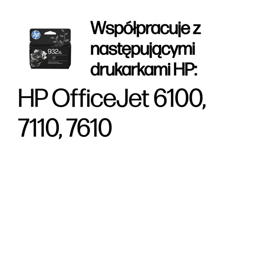 HP Original 932XL-bl�kpatron med h�j kapacitet, sort #3
