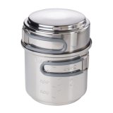 ESBIT Cookset with alcohol burner Pot 0,985 L Rustfrit stl #2