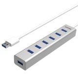 UNITEK Y-3090 interface hub USB 3.2 Gen 1 (3.1 Gen 1) Type-A 5000 Mbit/s Slv #1