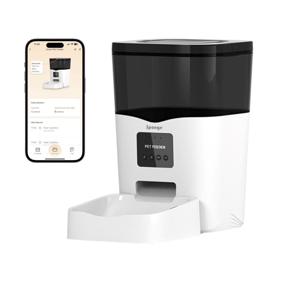 SPONGE Pet Feeder Smart - intelligent foderdispenser til kledyr  3l #3