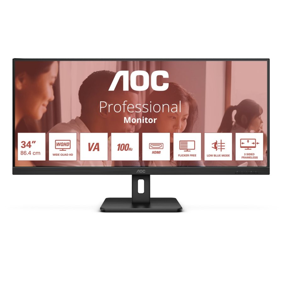 AOC U34E2M computer monitor 86.4 cm (34
