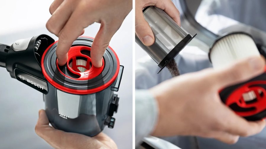 Bosch BCS712XXL stav stvsuger & elektrisk kost Stick vakuum Batteri Dry Posels 0,3 L Sort 3 At #34