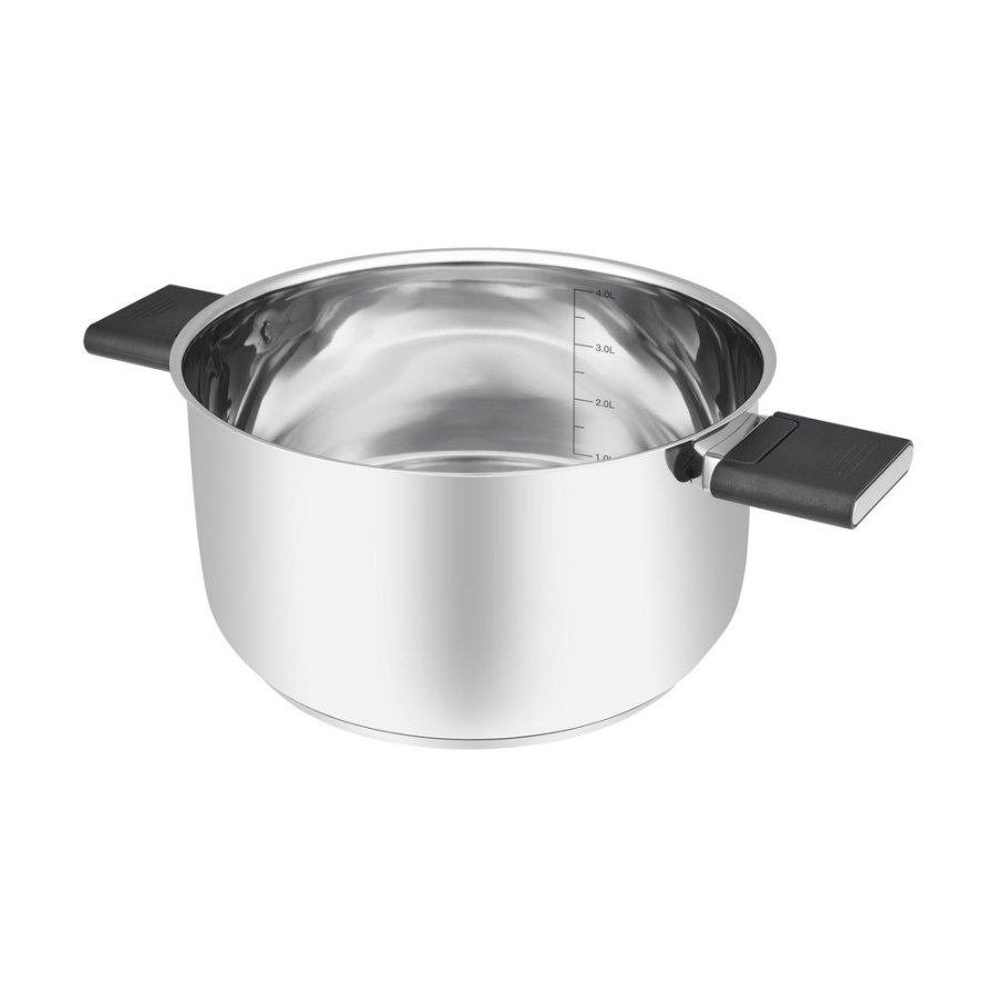 Resto Kitchenware Anser 4,4 L Rund Sort, Rustfrit stl #31