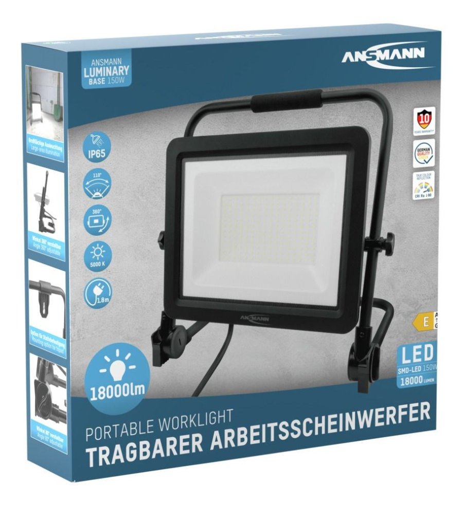 Ansmann FL150W-AC Sort LED 150 W #16