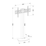 Techly ICA-TR27 tv-beslag 139,7 cm (55