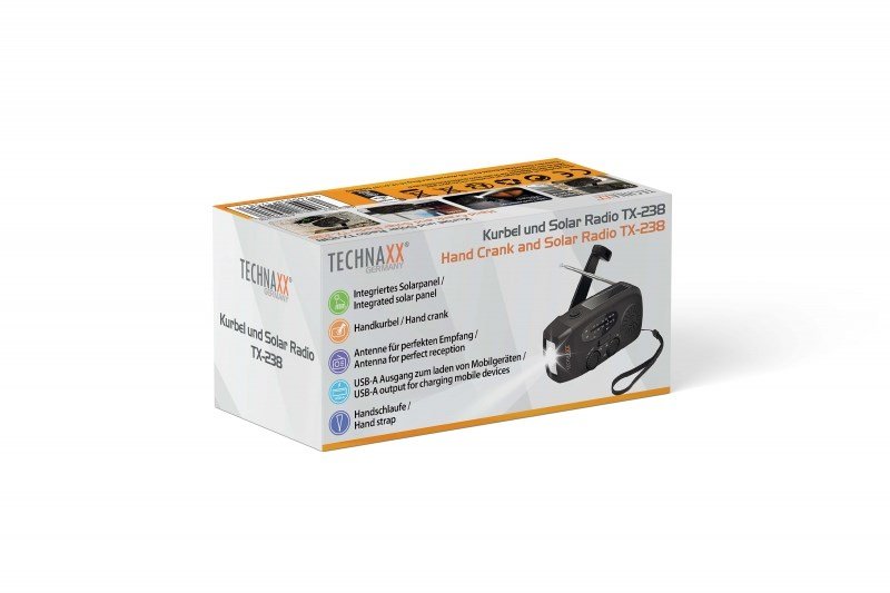 Technaxx TX-238 Brbar Analog & digital Sort #19