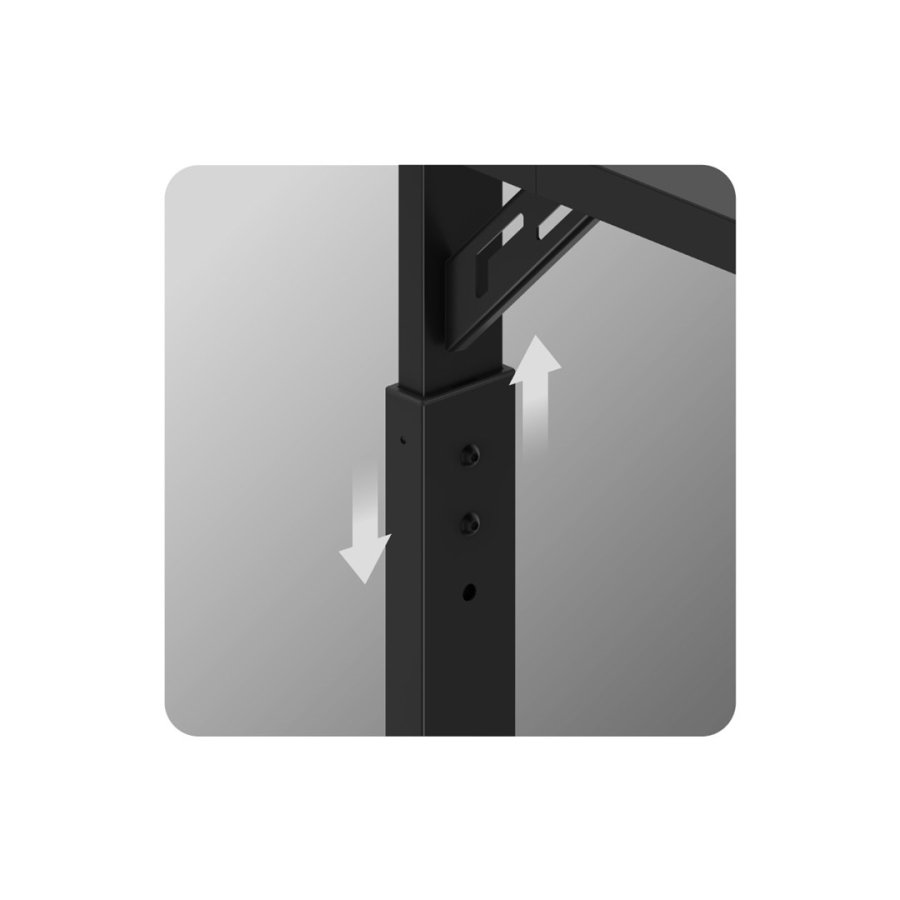 Huzaro Hero 2.6 gaming-skrivebord Sort #7