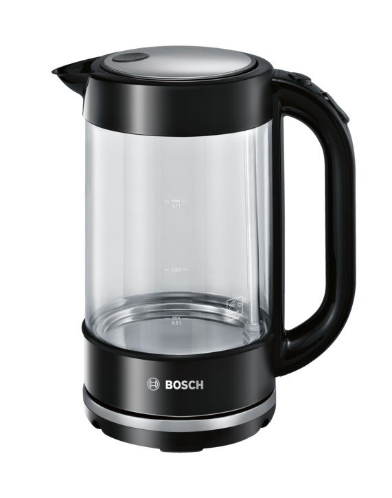 Bosch TWK70B03 elkedel 1,7 L 2400 W Sort, Transparent #1