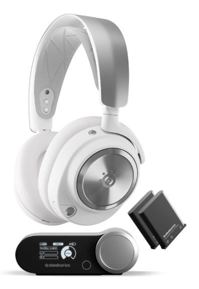 Steelseries 61524 hovedtelefoner/headset Ledningsfrt Spil USB Type-C Hvid #4