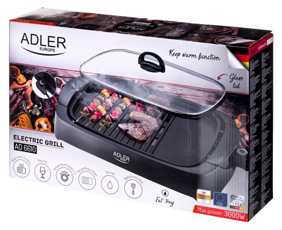 Elektrisk grill ADLER AD 6610 #31
