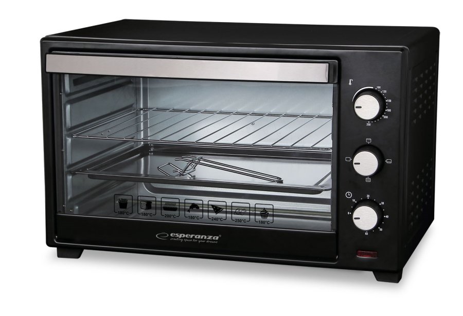 Esperanza EKO008 Miniovn 20 l 1600 W sort #1