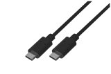 Lanberg CA-CMCM-10CU-0010-BK kabel USB 2.0 1m USB-C M/M  Sort #1